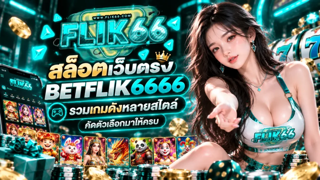 สล็อตเว็บตรง BETFLIK6666 รวมเกมดังหลายสไตล์